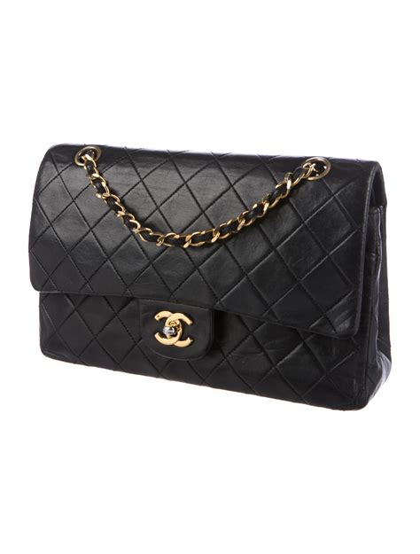 chanel classic handbag medium|Chanel handbags classic flap bag.